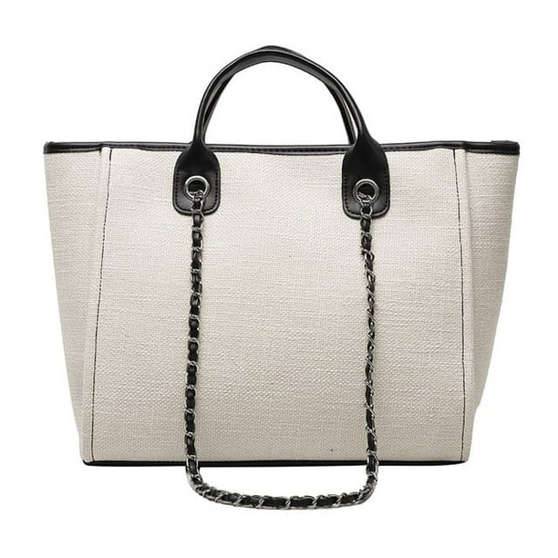 LHSHID New European and American Bucket Bag Womens Large Capacity Shoulder Bags Chain Casual Tote Bag Handbag Shopping bag bolsos