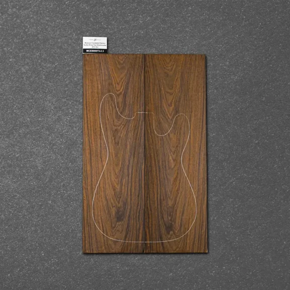 Mexican Cocobolo Electric Guitar Drop Top Stratocaster (ES) Set – MCES000073-2.3