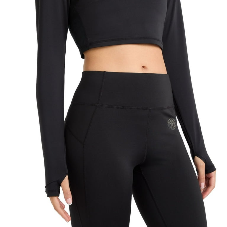 Umbro Womens Pro Long Sleeved Training Crop Top Walmart