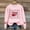Pink, variant on VISALY Pullover Crewneck Sweatshirt Graphic Sweatshirts Oversized Hoodies Striped Plus Size Sweatshirts Long Sleeve Sweaters Pullover Printed Sweaters Trendy Tunic Sweater Basic Sweatshirts Black L
