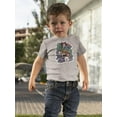 thumbnail image 2 of Cute Animals Sticker Style T-Shirt Infant -Image by Shutterstock,  6 Months, 2 of 4
