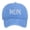 Light Blue, variant on Men's Fitted Baseball Cap - Professional Style Low Profile Hat MOM Embroidered Printed Baseball Cap Vintage To Make Old Cap