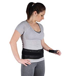 SPINE Sport Back Brace - Best Lumbar Support for Athletes or Active People with Back (Best Bed For Back Pain Reviews)