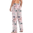 thumbnail image 6 of FREEAMG Cute Colorful Kittens Pajama Pants for Men, Men's Separate Bottoms, Pure Cotton Comfortable Lounge Pants?79?, 6 of 7