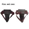 thumbnail image 3 of Protector de Coquilla para Boxeo, Taekwondo, Kickboxing, para Entrenamiento de Artes Marciales, Protector Abdominal Jockstrap Hombre Negro, 3 of 6