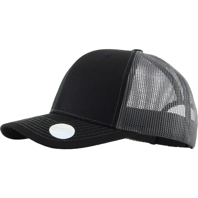 Classic 6 Panel Mesh Cotton Twill Trucker Cap Adjustable  display picture 2