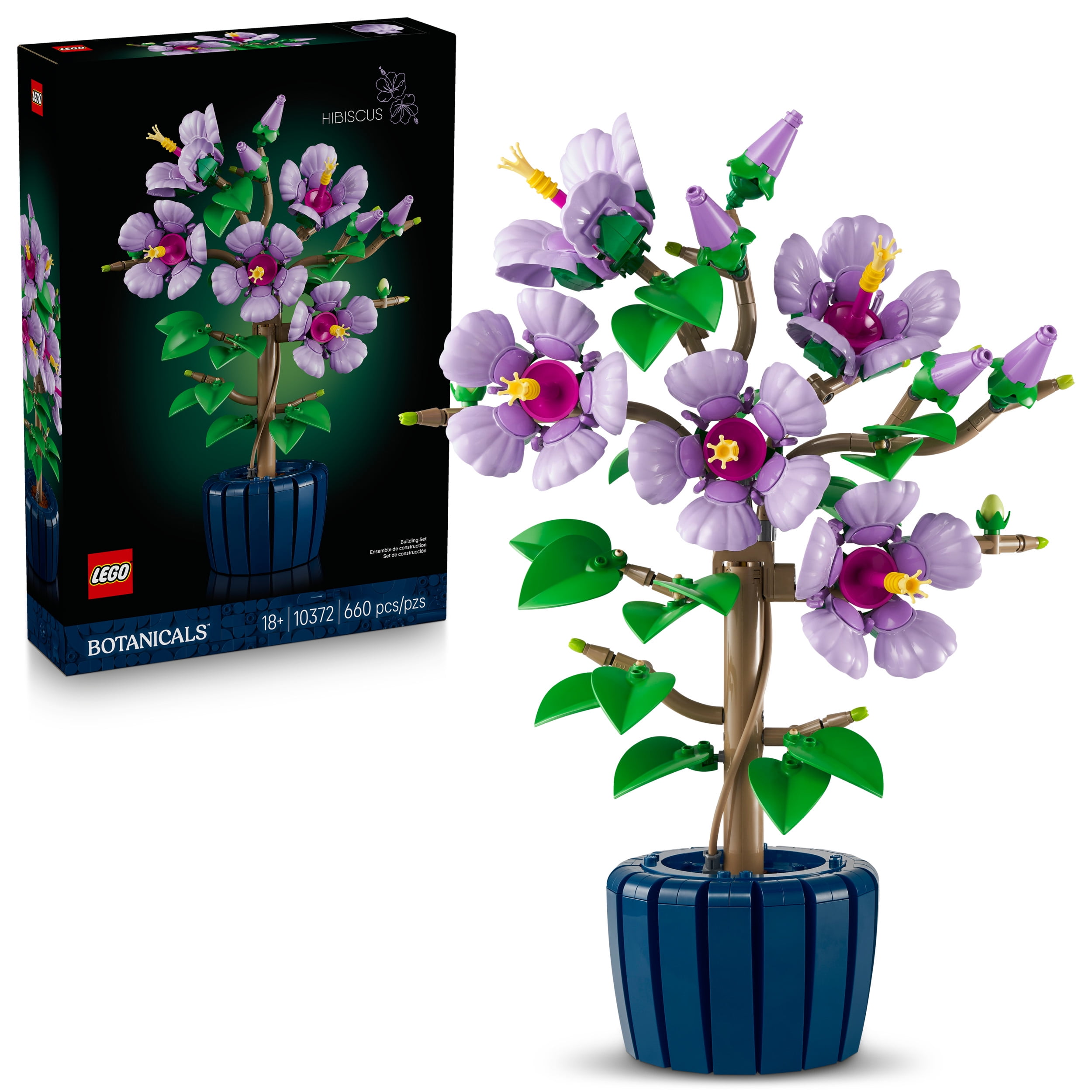 flower Sサイズ Powerbrick Flower Azalea Bouquet Vase Bricks Model, Compatible
