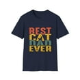 thumbnail image 2 of Retro Best Cat Dad Ever T-Shirt Cat Daddy Father Graphic Art, 2 of 6