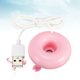 thumbnail image 4 of Mini humidificador de aire portátil Humidificador de agua con flotador USB Humidificador de escritorio para el hogar Generador de niebla Mini nebulizador de humedad (rosa), 4 of 5