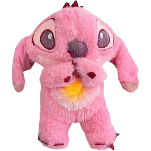 Peluche de Panda CHAO que Respira y Duerme Rosa con Movimiento de Respiración Realista