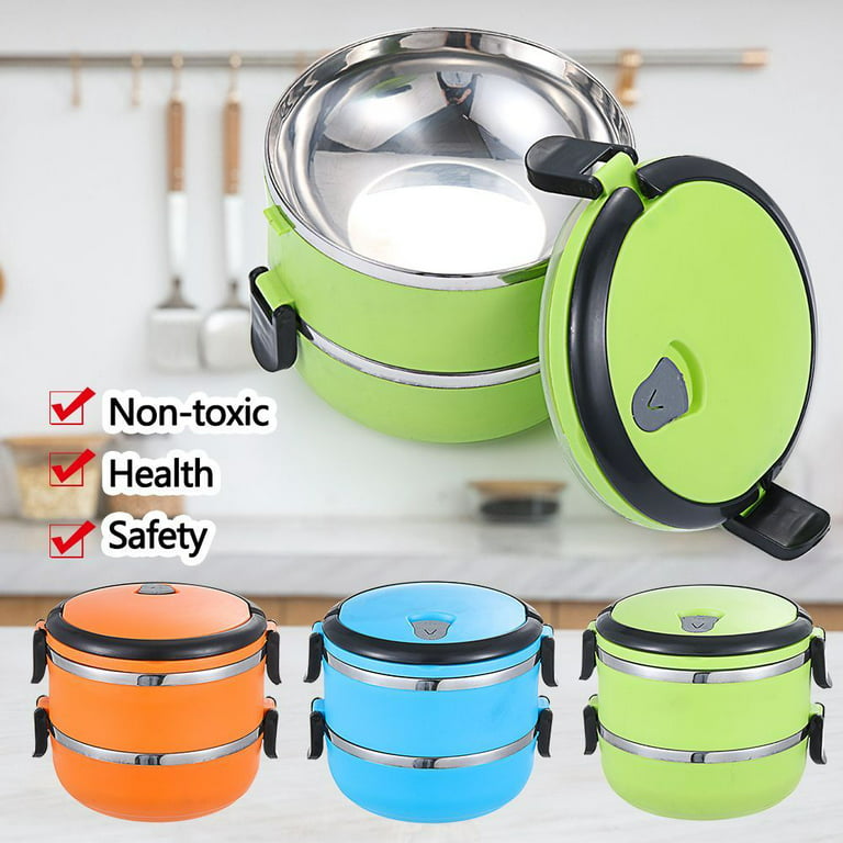 Kids Adult Trave Thermos Vacuum Hot Food Flask Lunch Box Warmer Food  Container