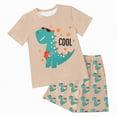 thumbnail image 6 of NOLDARES boys 2-piece Short Sleeve T-shirt and Shorts Set, Outdoor Collection(Pink,2-3 Years), 6 of 6