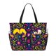 thumbnail image 1 of Fotbe Colorful Mexican Bolsa de Viaje para Playa - Resistente al Agua, Bolsa Tote de Gran Capacidad y Ligera con 7 Bolsillos para Mujeres y Hombres, 1 of 7