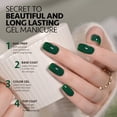 thumbnail image 4 of Esmalte de uñas en gel GAOY Green, 16 ml, Soak Off UV Light 2477, 4 of 6