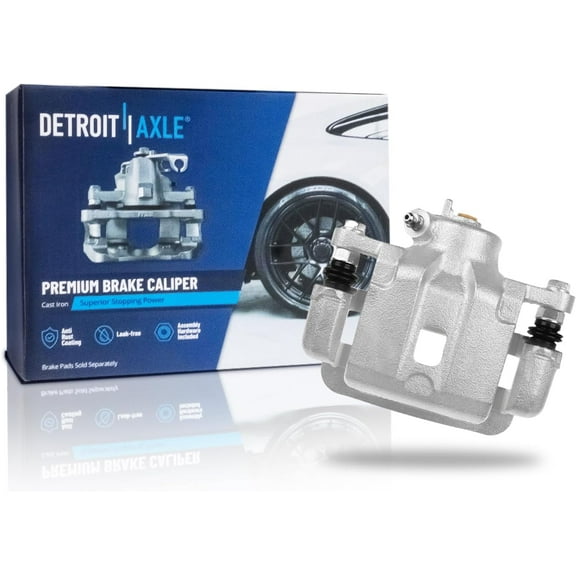Detroit Axle - Rear Right Brake Caliper for 2007 2008 2009 Kia Sorento Disc Brake Caliper with Bracket Replacement Brake Caliper Assembly