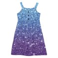 thumbnail image 6 of FAHXNVB Cami Midi Dresses for Girls Casual Crewneck Spaghetti Straps A Line Tiered Flowy Sundress Summer Fashion Cozy Graphic Print Beach Vacation Dresses 2-12 Years, 6 of 7