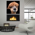 thumbnail image 6 of Epic Art 'Hippy Lama' by Epic Portfolio Acrylic Glass Wall Art, 36"x36", 6 of 8