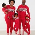 thumbnail image 1 of New 2023 Christmas Gift for Family Matching Outfit Mom Daughter Dad Son Baby Print Pajamas Set 2 Pieces Suit Sleepwear Xmas Look, 1 of 3