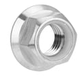 thumbnail image 4 of 1pc Titanium Alloy Flange Lock Nut M5 M6 M8 M10 M14 for Bicycle Motorcycle (M10 x 1.25), 4 of 4