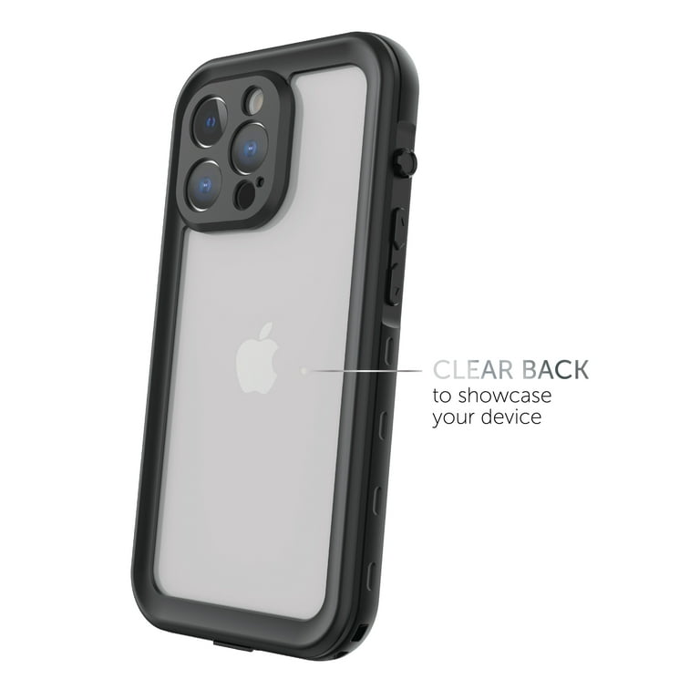 Body Glove Tidal iPhone 13 Pro Waterproof Case - Black/Clear Body Glove Tidal iPhone 13 Pro Waterproof Case - Black/Clear