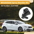 thumbnail image 3 of Kit de boquillas de lavado de parabrisas Unique Bargains para Pontiac G6 2005-2010 No.15247800 con juntas y conector de manguera T, 3 of 6
