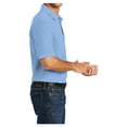 thumbnail image 3 of Mafoose Mens Short Sleeve Core Blend Male Pique Polo Shirt Light Blue XL, 3 of 6