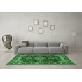 thumbnail image 3 of Ahgly Company Indoor Round Persian Emerald Green Traditional Area Rugs, 6' Round, 3 of 4