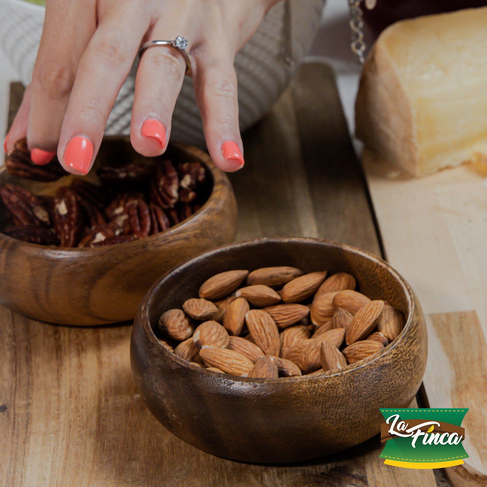 La Finca Almonds, Healthy Snacks, 1 lb, Individual pack, Non-GMO, Gluten-Free
