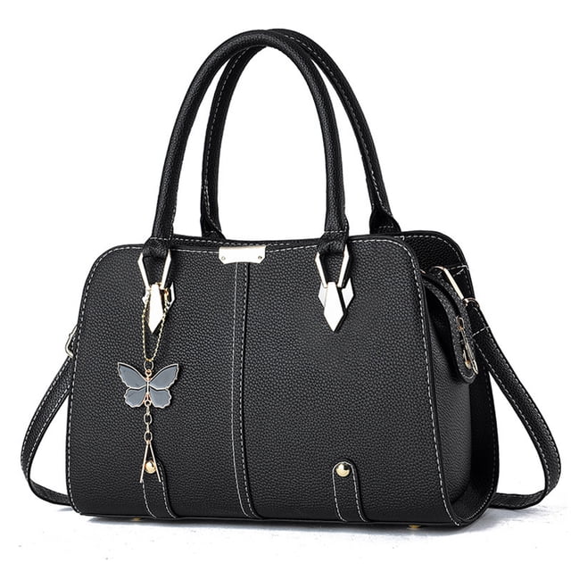 Bolso de mano para mujer, bolso de mano de piel sintética, bolso cruzado, bolso de hombro, bolsos con asa impermeable para viajes, compras y trabajo