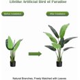 thumbnail image 5 of Qinaqin 4FT-B Artificial Verde Bird de Paradise Plant para Indoor Hogar Living Sala y Oficina Profundidadcoration, 5 of 5