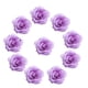 thumbnail image 2 of 10 Uds 7 cm flores de seda artificial cabezas de rosas para la decoración Púrpura Sunnimix Cabeza de flor artificial, 2 of 8