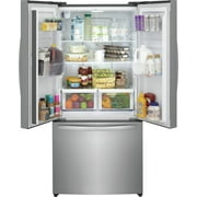 Frigidaire FRFG1723AV 18 Cu. Ft. Counter-Depth French Door Refrigerator, Stainless Steel