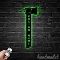 thumbnail image 3 of Handmadetneonsign Firefighter Metal Wall Art Light, Axe Metal Sign Wall Decor, Firefighter Metal Decor 49576, 3 of 5