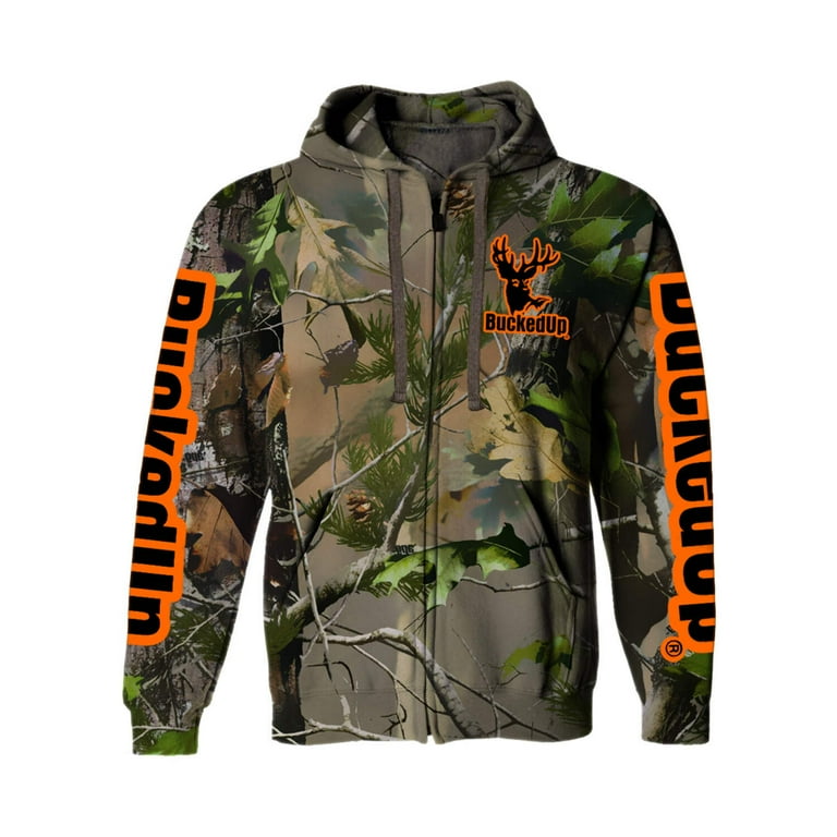 トップス FUR ZIP HOODIE - REALTREE 9/S PROJECT Realtree XTRA Camo Front Zip HOODY Hunting Camping Army Navy