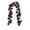 A002-6.56ft, variant on Halloween Maple Leaf Garland, Black Orange Artificial Hanging Fall Leave Vines, Fall Thanksgiving Garlands Halloween Decor for Home Wedding Party 6.56ft