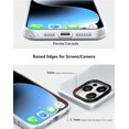 thumbnail image 6 of Case Compatible with iPhone 15 Pro (6.1-inch) Matte Translucent Phone Case for Men, Women, Girls, Thin Back Cover, Frost Clear, 6 of 8