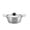 Silver-A, variant on Nnndbs Stainless Steel Korean Ramen Pot with Lid, 20cm Small Soup Noodle Cookware, Induction Compatible Saucepan for Instant Noodles Hot Pot, Silver