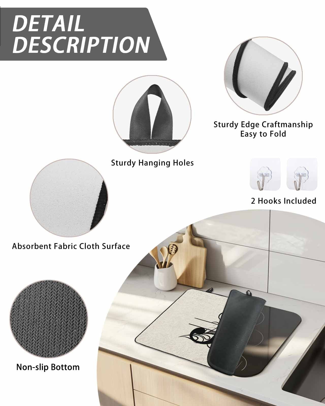 Stove Top Covers for Electric Stove, Letter J Glass Stovetop Cover Protector, Monogram Words Induction Cooktop Protector Oven Mat for Kitchen Countertop 24"x21"