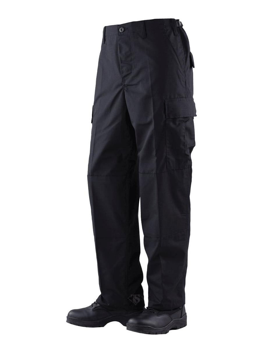 BDU Trousers Black 60/40 Cotton 