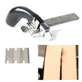 thumbnail image 6 of GUYUTING 4 Inch Leather Strip Cutter Aluminum Handle 3 Blades Precise Gauge Leather Craft Belts Straps Easy to Use & Replace, 6 of 7