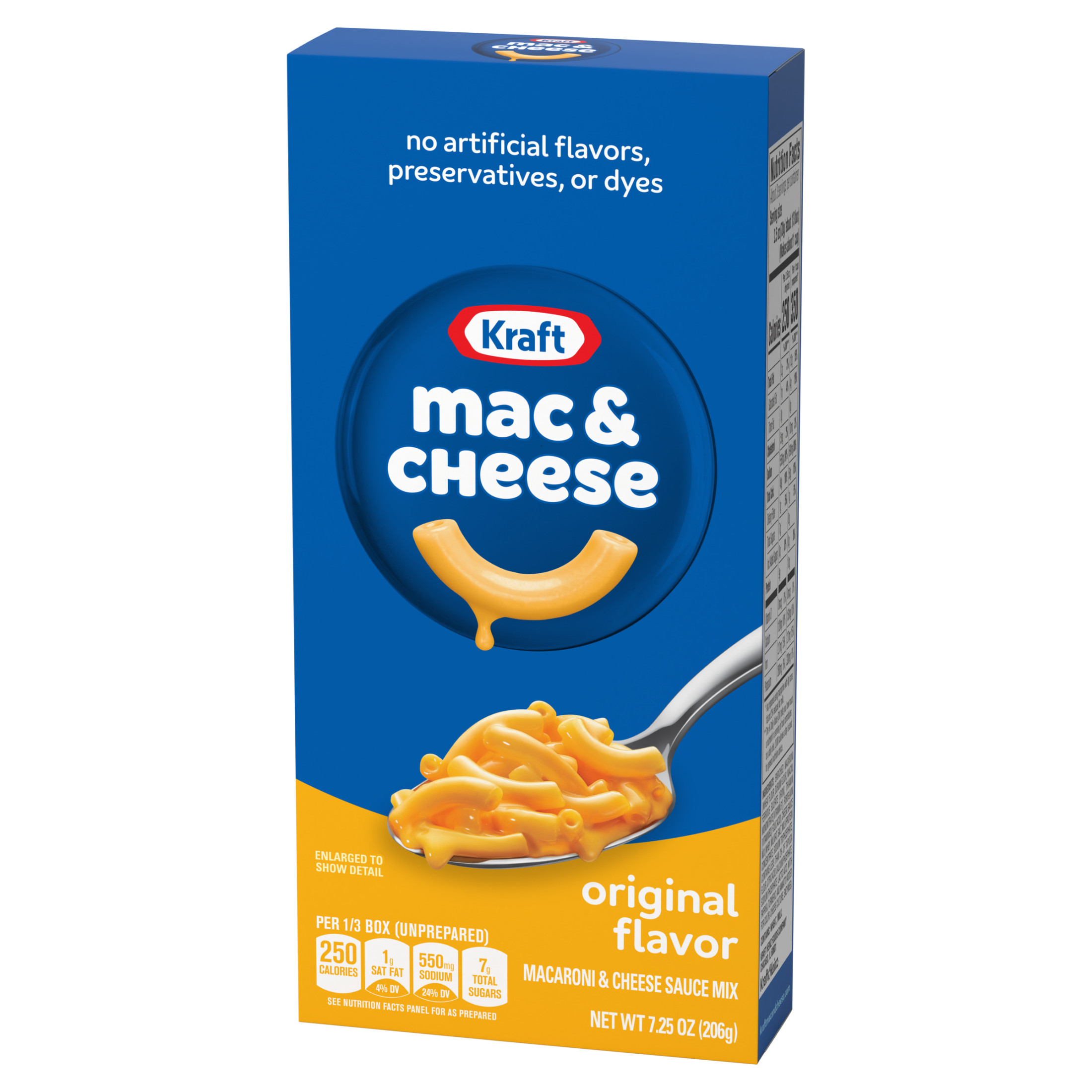 Kraft Original Mac N Cheese Macaroni and Cheese Dinner, 7.25 oz Box - image 13 of 19