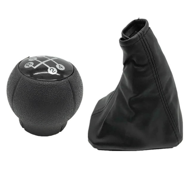 Car Shift Boot Shift Dust Cover Leather Gear Shift Cover With Handbrake Boot For OPEL CORSA C TIGRA B COMBO C 2