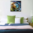 thumbnail image 3 of 5D Adult Diamond Painting Kit, Forest house Clock Diamond Painting Decoration, Beginner DIY room decoration, wall decoration or gift giving 12x12 inches, 3 of 6
