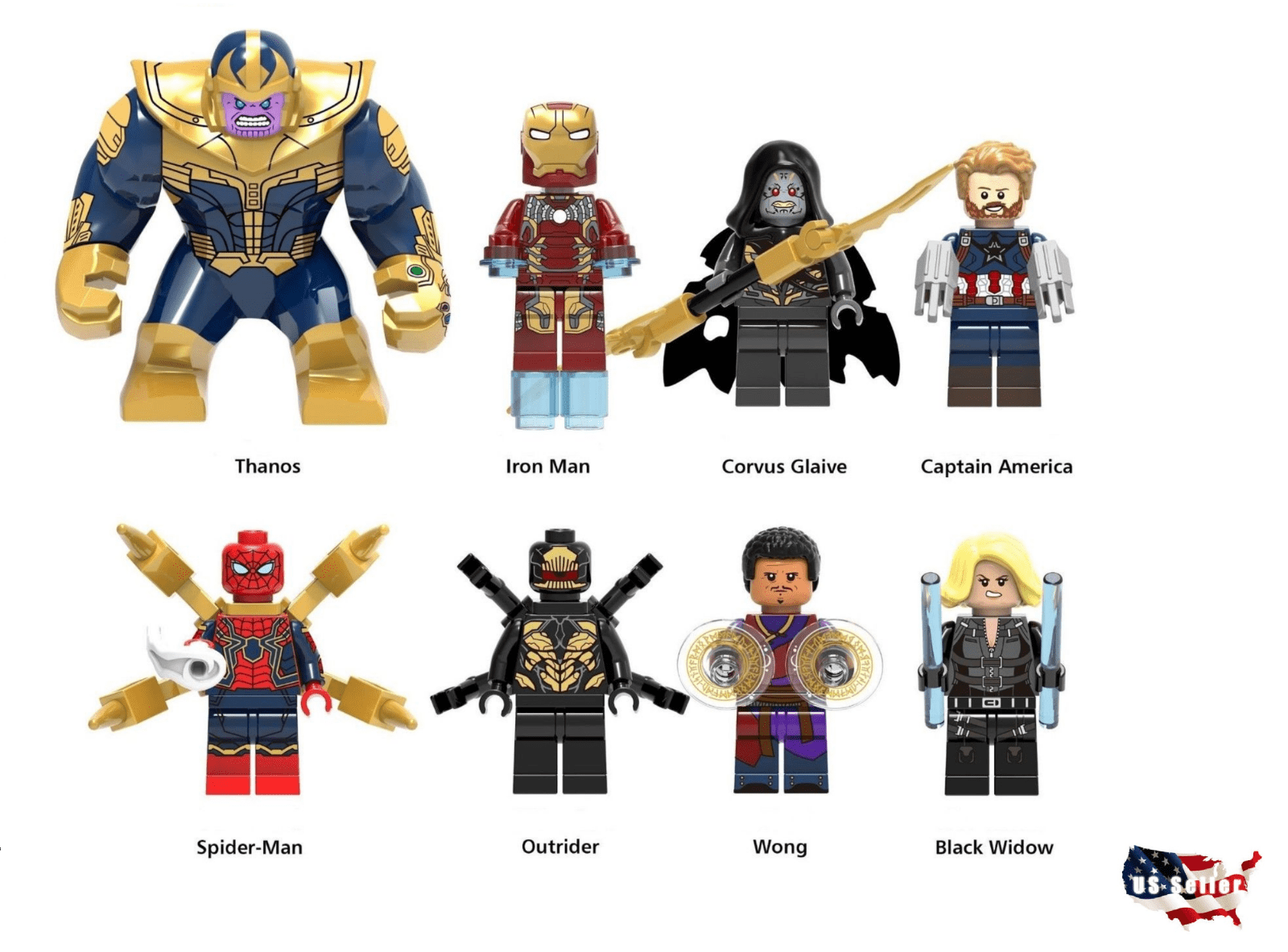 avengers infinity war lego figures