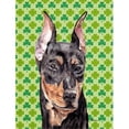 thumbnail image 1 of Carolines Treasures SC9740GF German Pinscher Trèfle Porte-Bonheur Drapeau de la Saint-Patrick Taille Jardin, 1 of 3