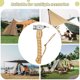thumbnail image 5 of SUNDICK Camping martillo acero/cabeza de cobre herramientas al aire libre para montañismo senderismo, 5 of 8