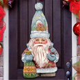thumbnail image 1 of Old World Christmas Santa Decorative Holiday Door Hanger, Multicolor, 1 of 1