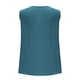 thumbnail image 5 of Sudadera con capucha de buceo,Blusa holgada de manga larga con cuello en V para mujer, mezcla de lino suave, ideal para uso diario, sopatenor, 5 of 8