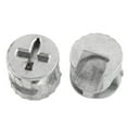 thumbnail image 2 of Unique Bargains Cabinets Silver Tone Metal Furniture Cam Fittings Connectors 20 Pcs for Home Essential, 2 of 2