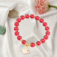 thumbnail image 3 of de ,Regalos de joyería de cadena de mano de de de 8 mm,Brazalete de de cristal redondo elegante para mujeres y niñas, de hebra hermosa Hugo  pulsera de cuentas, 3 of 10